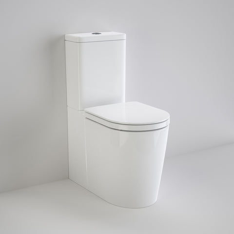 Caroma Liano Cleanflush Easy Height Toilet Suite - Back Entry