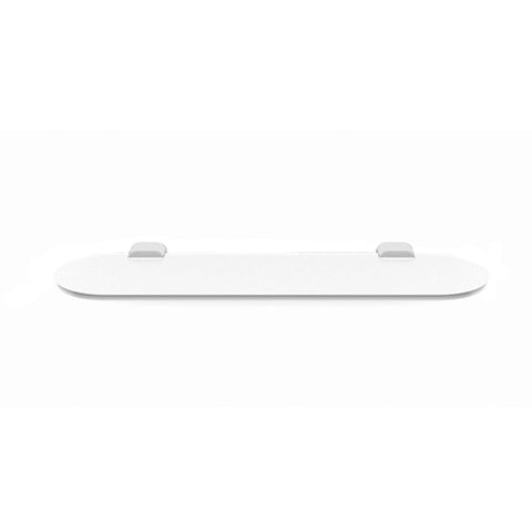 Parisi Ellisse Frosted Glass Shelf 450mm Chrome