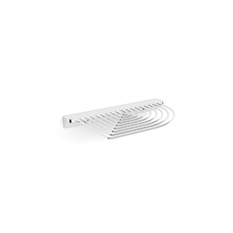 Parisi Quadro Corner Wire Shelf - Chrome