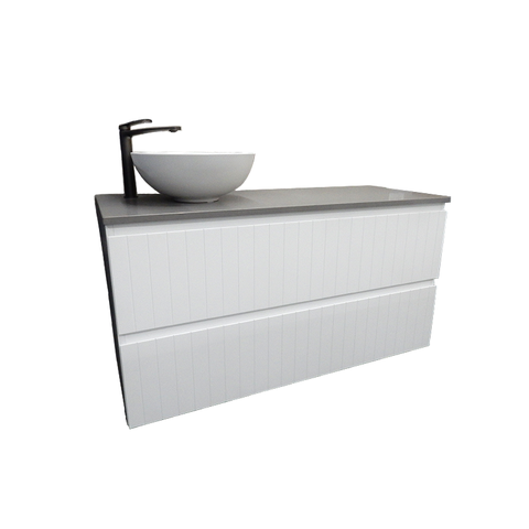 Marquis Nelson 6 Wall Hung 1200mm Vanity - Caesarstone Top