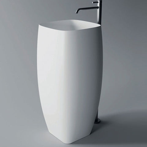 Studio Bagno Nur Freestanding Basin - Gloss White