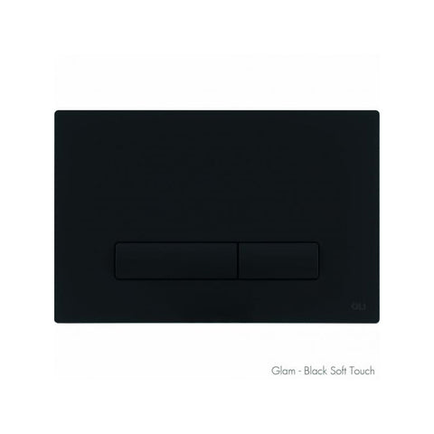 Studio Bagno Oli Glam Flush Plate - Black Soft Touch
