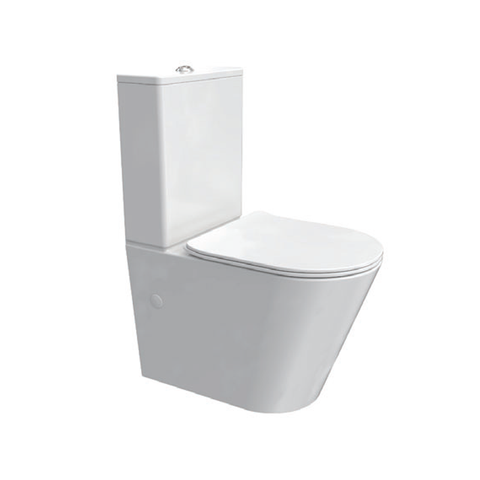 Parisi L’Hotel PN730 Rimless Back to Wall Suite - Soft Close Seat