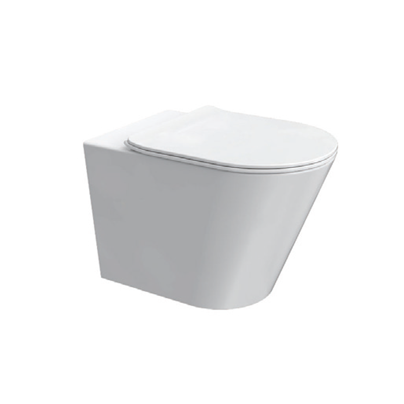 Parisi L’Hotel Wall Faced Pan with Slim S/Close Seat