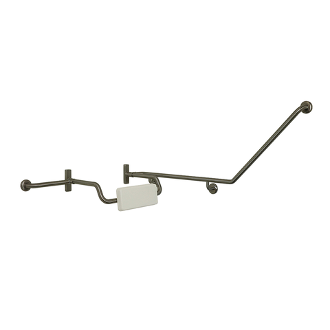 Parisi Envy Grab Rail with Backrest Combo 40° Left Hand