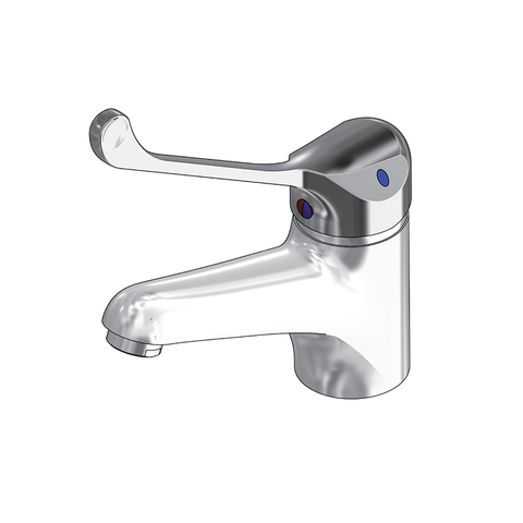 Ramcare Basin Mixer - 150mm Lever Handle - Chrome