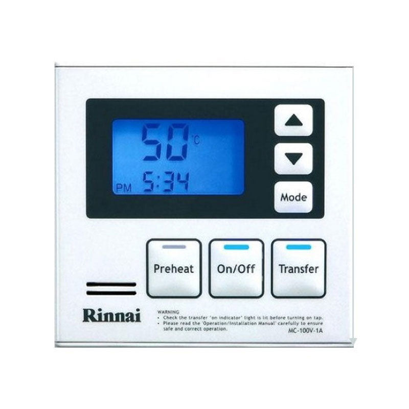 Rinnai Deluxe Kitchen Hot Water Controller