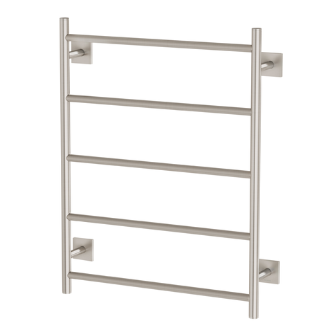 Phoenix Radii Towel Ladder 550x740 Square Plate- Brushed Nickel