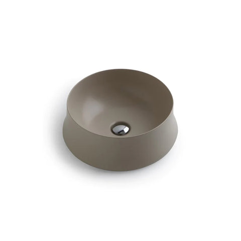 Parisi Simas Sharp 42 Round Bench Basin - Matte Sand