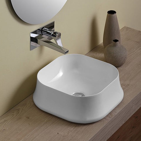 Parisi Simas Sharp 42 Square Bench Basin