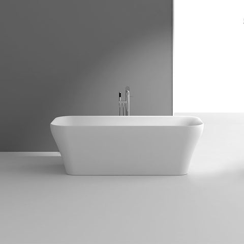 Studio Bagno Verve 1700mm Freestanding Bath - Matte White