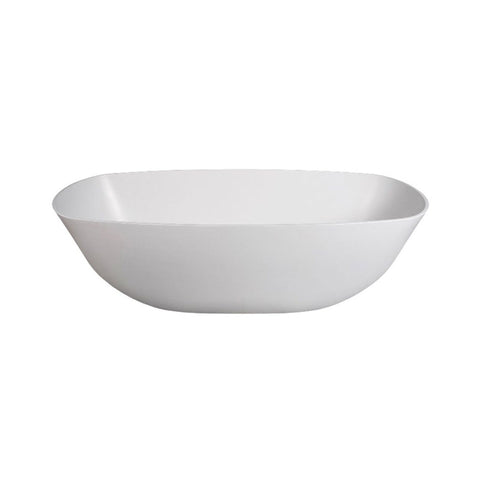 DADOquartz Vivian 1595mm Freestanding Bath No Overflow - Polished White