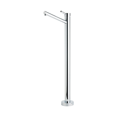Phoenix Vivid Floor Mounted Bath Mixer - Chrome