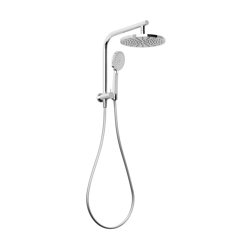 Buy Phoenix Tapware Vivid Slimline Compact Twin Shower - Chrome