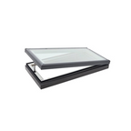Velux VCM 665 x 1275mm Manual Flat Roof Skylight - Includes FSCC Solar Blackout Honeycomb Blinds - VCM 2246 2004AD + FSCC 2246 1045S