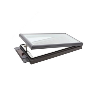 Velux VCS 665 x 970mm Solar Flat Roof Skylight - Includes FSCC Solar Blackout Honeycomb Blinds - VCS 2234 2004AE + FSCC 2234 1045S