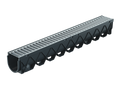 Reln Storm Drain 1m Channel with Grate - Stainless Steel - 003106
