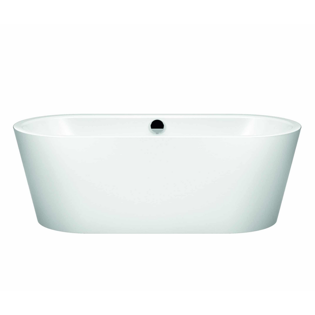 Kaldewei Meisterstuck 1700 Classic Duo Oval Freestanding Bath Includes Matte Black Overflow - 01-1113-06MB