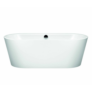 Kaldewei Meisterstuck 1700 Classic Duo Oval Freestanding Bath Includes Matte Black Overflow - 01-1113-06MB