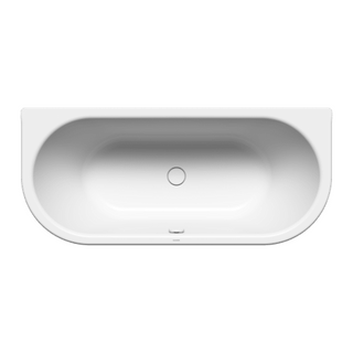 Kaldewei Meisterstuck 1700 Centro Duo 2 Back to Wall Bath Includes Overflow - Alpine White - 01-1131-06