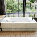 Kaldewei Centro Duo 2 1800 Built-In Bath with Overflow - Includes Leg Kit - 01-135-06 + 01-5032K