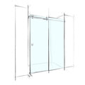 Wet Design Custom Frameless Sliding Wall-To-Wall