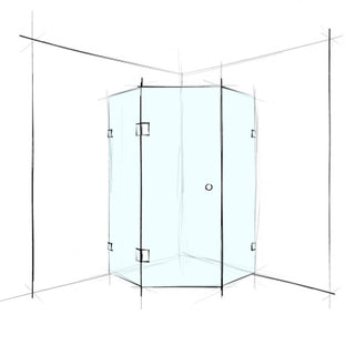Wet Design Hex Corner Set-In