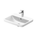 Duravit No.1 545 Semi-Recessed Basin with Overflow - 1TH Gloss Alpine White 03555500272