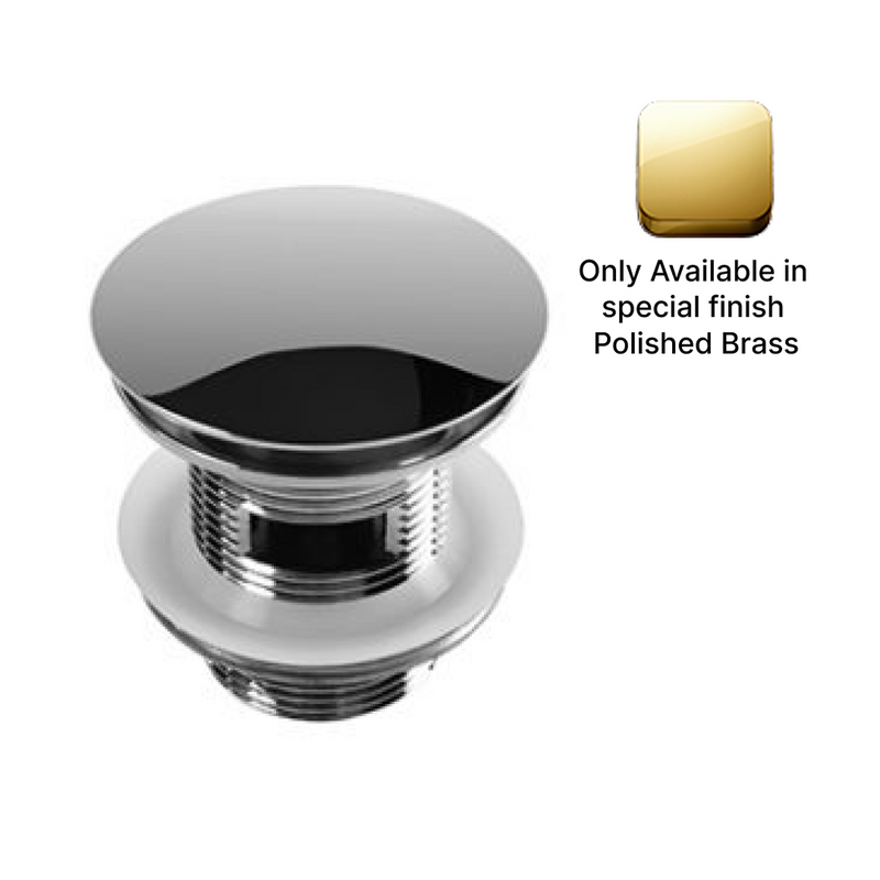 Brodware 32mm Click Clack Waste - Polished Gold