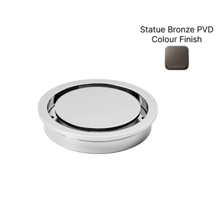 Brodware 100mm Floor Waste - Statue Bronze PVD 1.7024.01.0.61