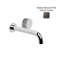 Brodware Halo X Progressive Mixer with Knurled Handle and Flow Control (Trim Kit Only) - Statue Bronze PVD 1.9506.84.7.TS.61