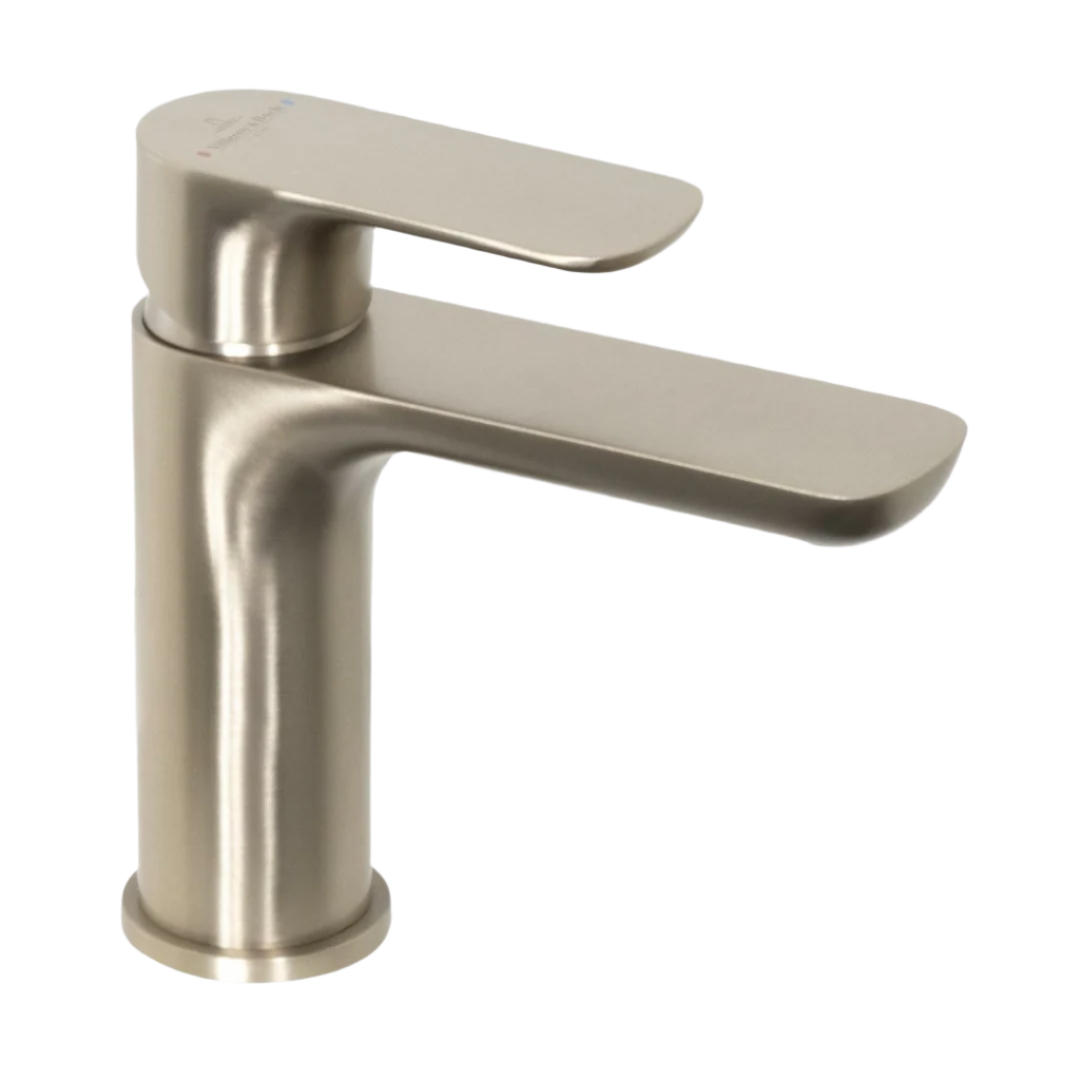 Villeroy & Boch O.Novo Basin Mixer - LF Brushed Nickel - 1043580