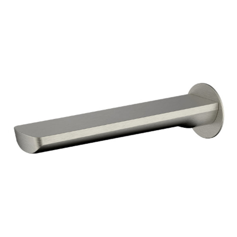 Millenium Akemi Bath Spout 180mm - Brushed Nickel - 10438NP
