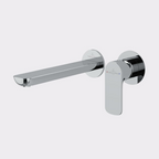 Villeroy & Boch O.Novo Wall Basin/Bath Mixer (Trim Kit Only) - LF Chrome 1044561B