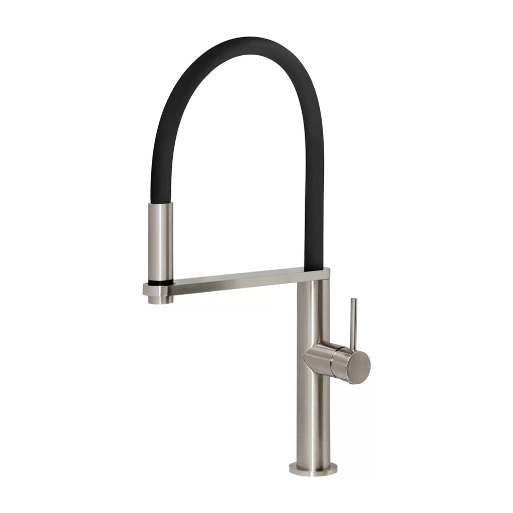 Phoenix Blix Flexible Hose Sink Mixer - LF Brushed Nickel - 10473100-40-1