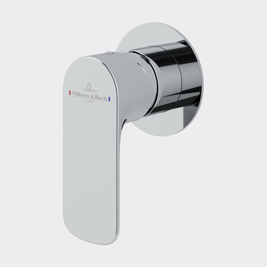 Villeroy & Boch O.Novo Wall Mixer - Chrome 1047561B
