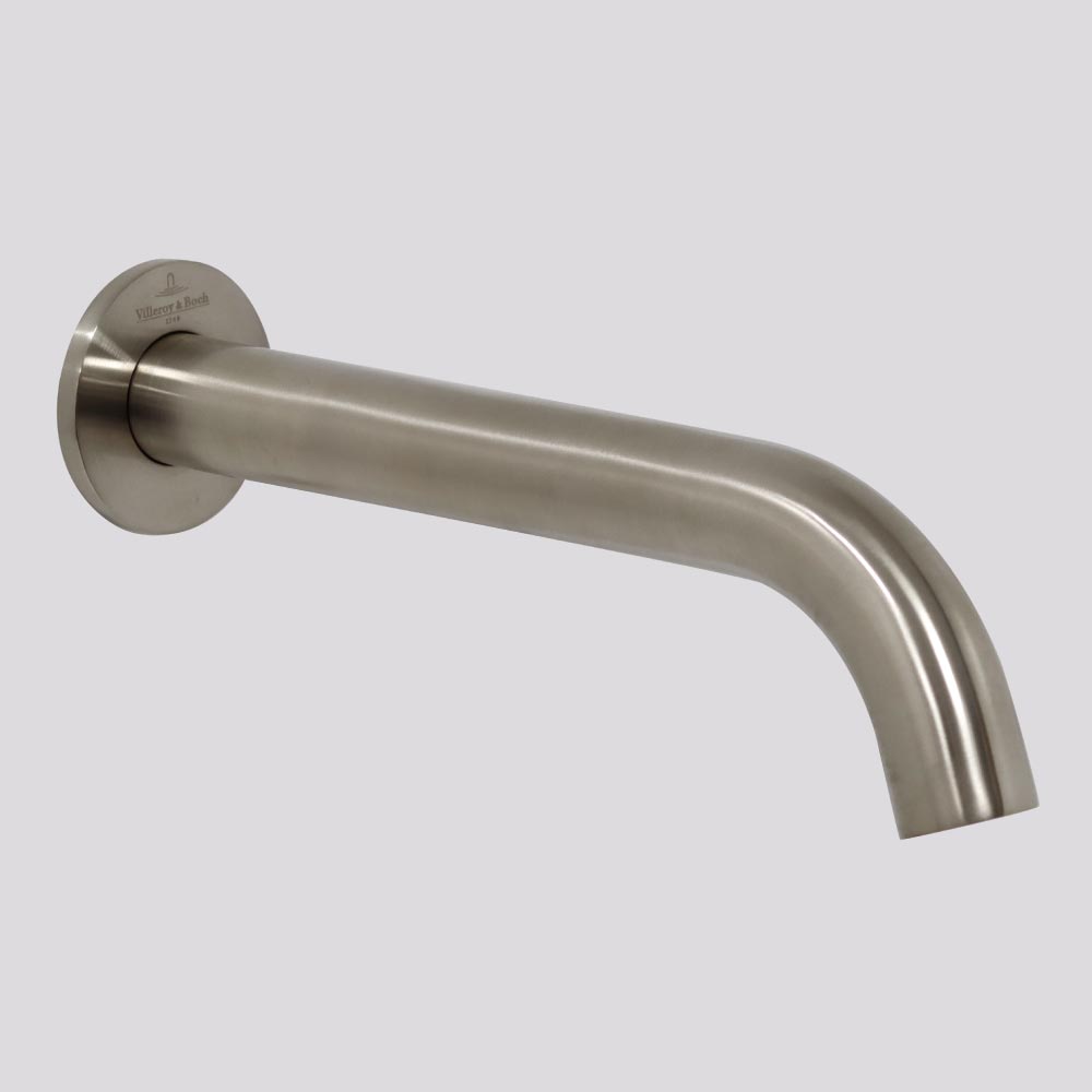 Villeroy & Boch Vita Bath Spout - LF Brushed Nickel - 1100880B