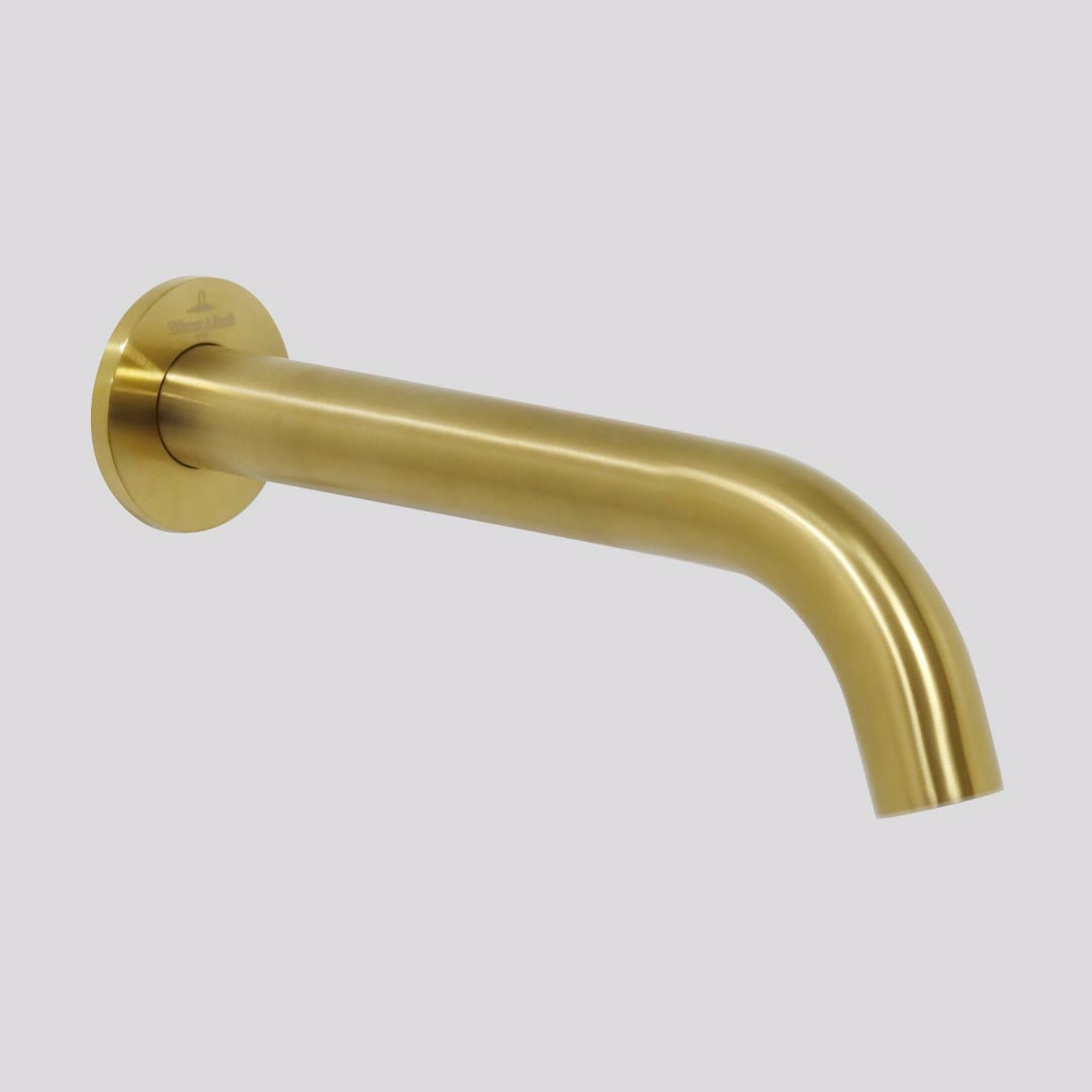 Villeroy & Boch Vita Bath Spout - LF Brushed Gold 1100885B
