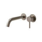Villeroy & Boch Vita 35 Wall Basin/Bath Mixer Trim Kit - LF Brushed Nickel - 1104580B