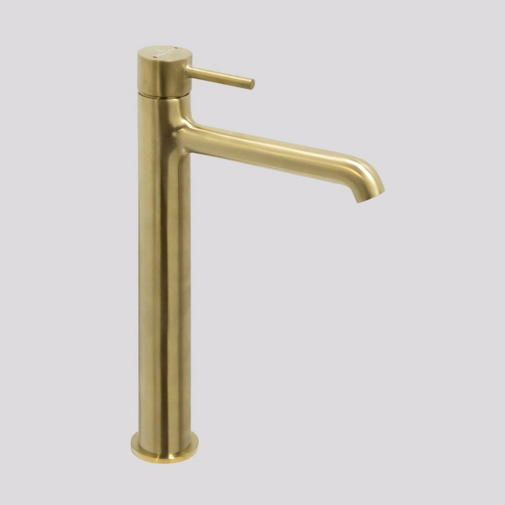 Villeroy & Boch Vita Vessel Basin Mixer - LF Brushed Gold 1106585
