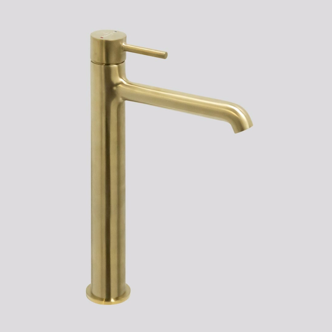 Villeroy & Boch Vita Vessel Basin Mixer - LF Brushed Gold 1106585