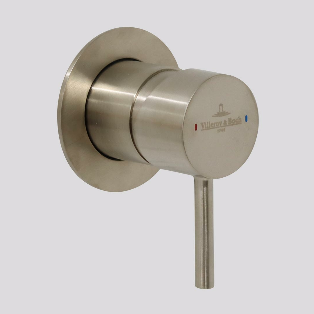 Villeroy & Boch Vita Wall Mixer (Trim Kit Only) - LF Brushed Nickel 1107580B