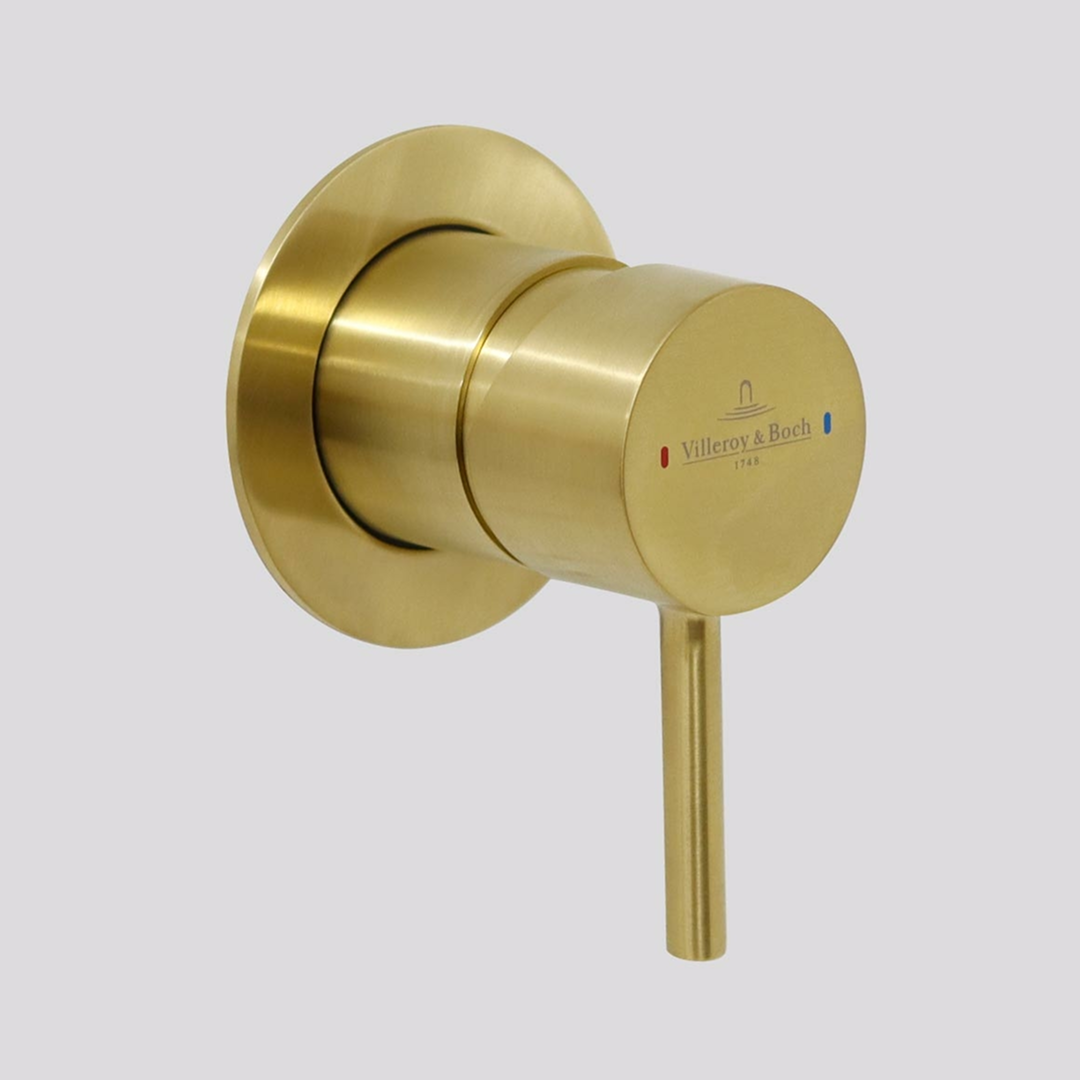 Villeroy & Boch Vita Wall Mixer (Trim Kit Only) - LF Brushed Gold