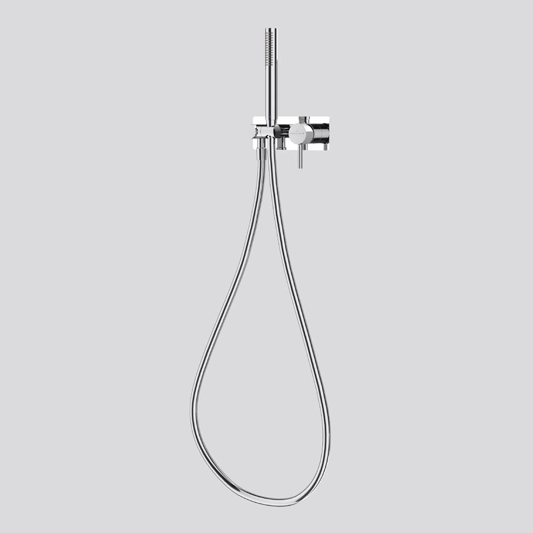 Villeroy & Boch Vita Wall Bath Shower Set (Trim Kit Only) - Chrome 1109261B