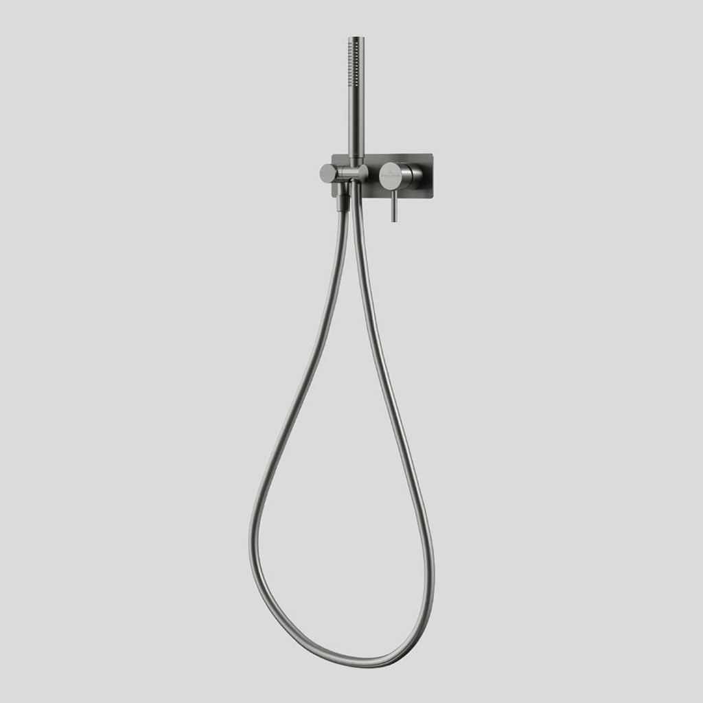 Villeroy & Boch Vita Wall Bath Shower Set (Trim Kit Only) - Gun Metal 1109290B