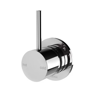 Phoenix Vivid Slimline Up Shower Wall Mixer - LF Chrome - 112-7800-00-1