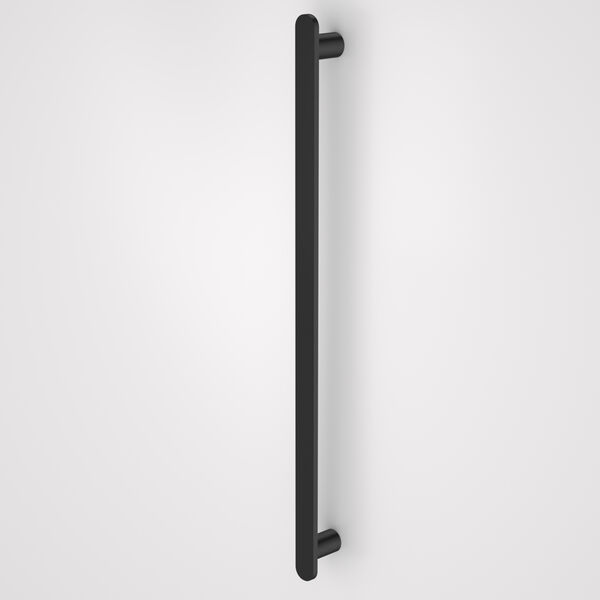 Caroma Urbane II 12V 1000mm Vertical Heated Towel Rail - Matte Black - 11202085B