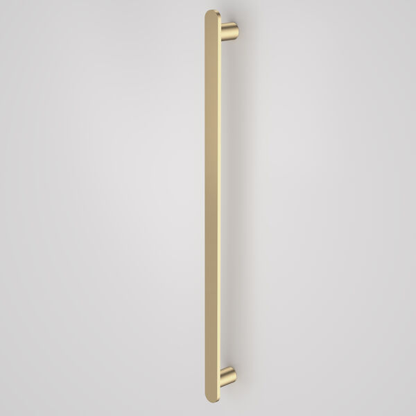 Caroma Urbane II 12V 1000mm Vertical Heated Towel Rail - Brushed Brass - 11202085BB