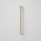 Caroma Liano II 12V 900mm Vertical Heated Towel Rail - Brushed Brass - 11225050BB