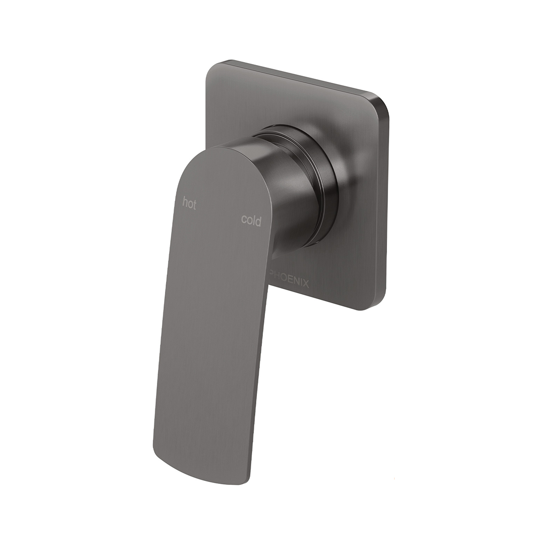 Phoenix Mekko SwitchMix Shower Wall Mixer (Trim Kit Only) - LF Brushed Carbon - 115-2805-31-1